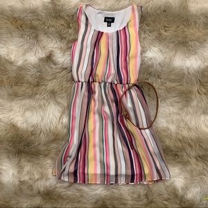 By and By Striped Dress